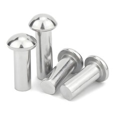 Halbrundnieten DIN 660 Edelstahl V2A Niete Nieten 2mm 2,5mm 3mm 4mm 5mm 6mm 8mm