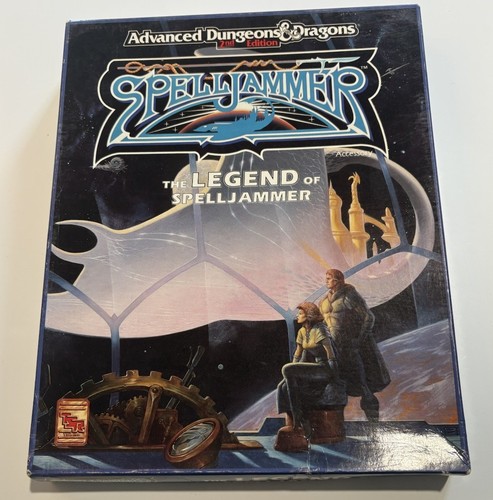 VINTAGE 1991 Advanced Dungeons & Dragons 2ND Edition THE LEGEND OF SPELLJAMMER