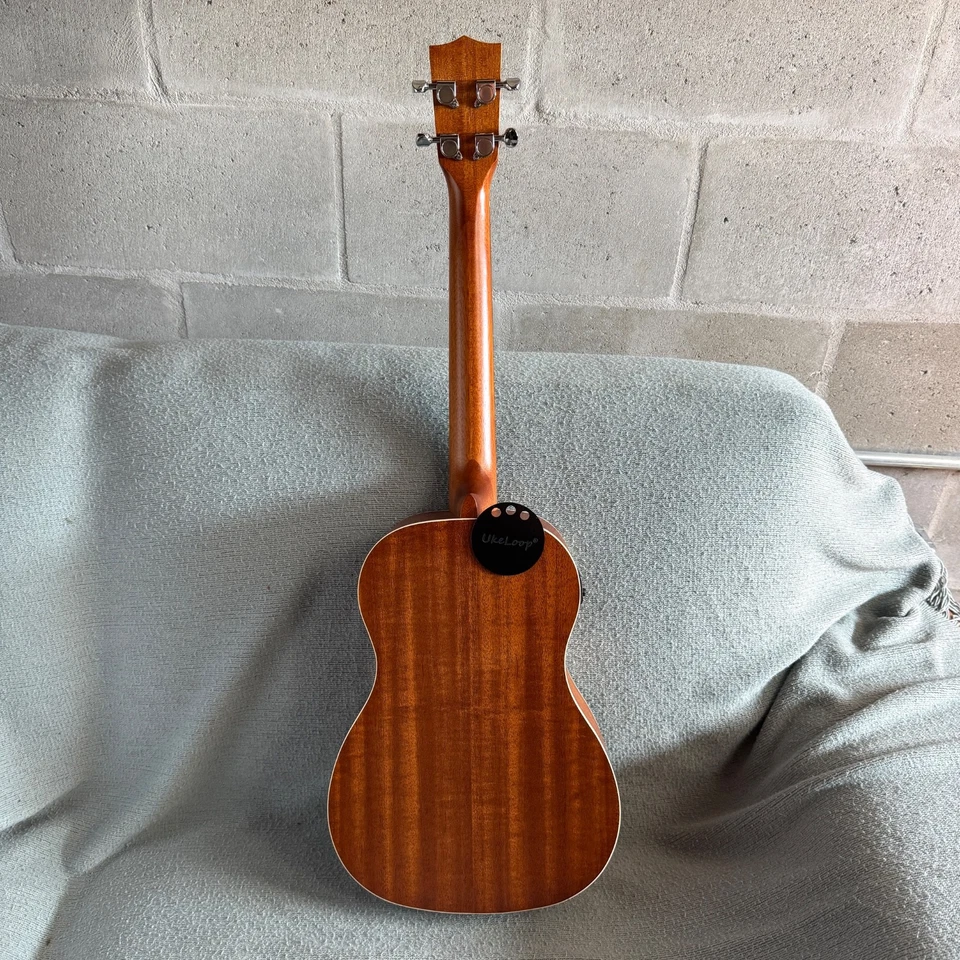 Kala KA-BE Satin Mahogany Baritone Ukulele w/ EQ - Image 2 of 4
