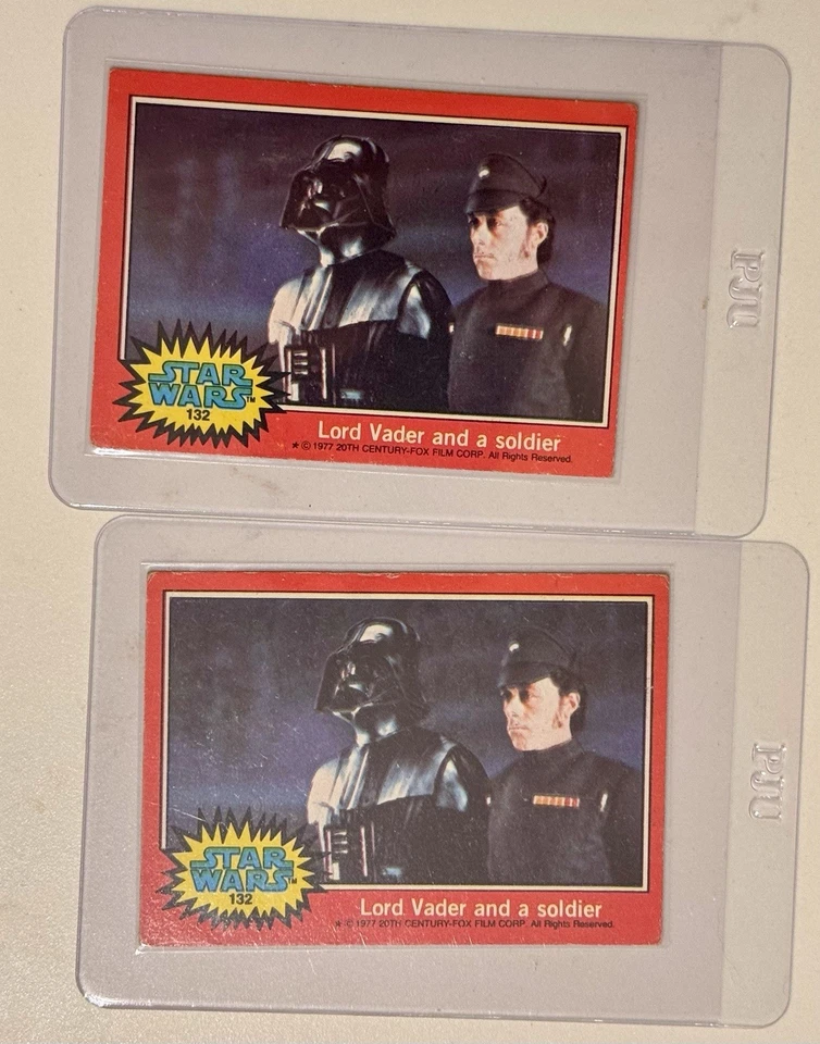1977 Star Wars Lord Vader and a Solder #132 (2) - NEAR MINT/EX Condition - Image 3 of 4