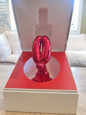 Jeff Koons Balloon Rabbit ( Red )