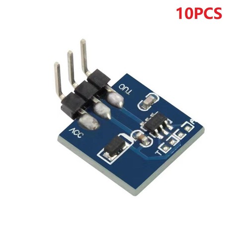 10Pcs 2.5-5V TTP223 Blue Capacitive Touch Switch Button Self-Lock Key Module t - Picture 2 of 10