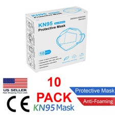 10 PCS KN95 Disposable Face Mask Mouth Cover Protective Respirator K N95