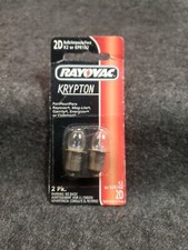 Rayovac K2 / KPR102 Bombillas Krypton Linternas 2D 2.4v, .7a, 1.68 vatios NUEVO (C4B3)