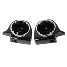 6.5" Speaker Pods Lower Vented Fairing Fit Harley Touring Road Street Glide 