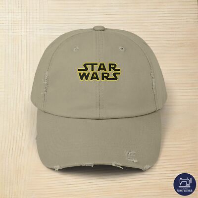 Star Wars Space Logo Unisex Distressed Cap