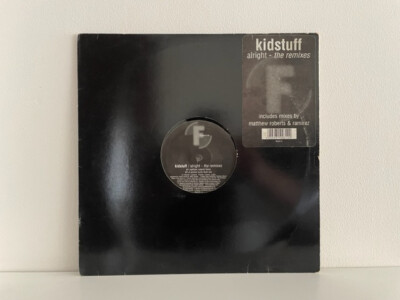 Kidstuff   Alright The Remixes 2x12'' House Vinyl D Ramirez Matthew Roberts 2002