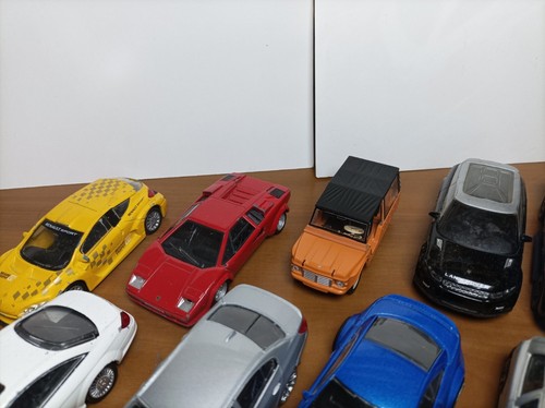LOTTO 11 1:43 FIAT PORSCHE RANGE ROVER CITROEN DODGE BMW MERCEDES LAMBORGHINI - Foto 5 di 10