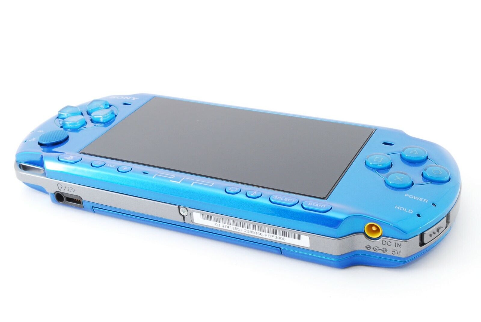 SONY Playstation Portable PSP-3000 Vibrant Blue Console Box set tested –  Hakushin Retro Game shop