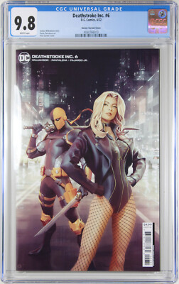 DEATHSTROKE INC. #6 (ALEX GARNER 1:25 RATIO VARIANT) COMIC BOOK ~ CGC 9.8 NM/M