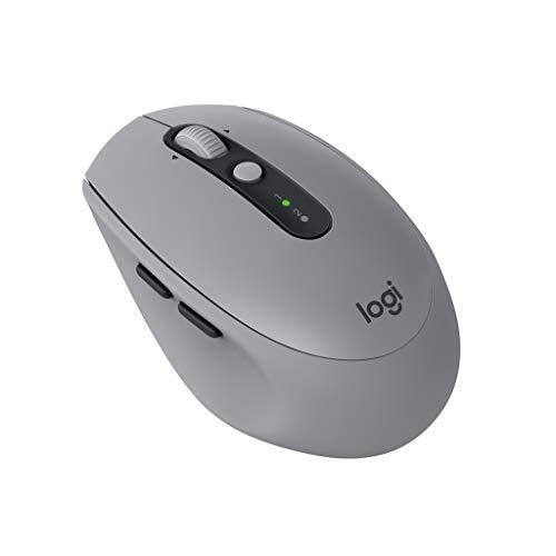 Logitech silent wireless mouse M590 mid gray tonal M590MG - Picture 2 of 3