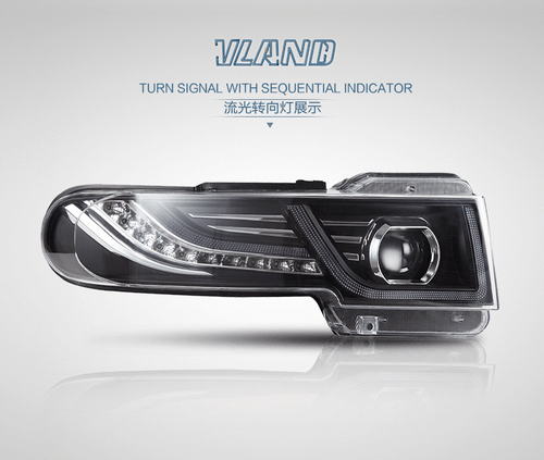 Faros LED proyectores halo luces delanteras con rejilla para Toyota FJ Cruiser 07-14 - Imagen 2 de 10