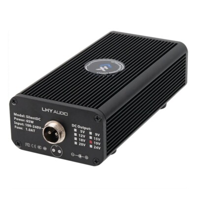 LHY AUDIO SilentDC 84W DC Power Supply 19V 4.4A Active Noise-Cancelling
