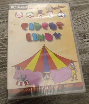 Circus Linux - PC Spiel - *Brandneu & Sealed* Vintage Retro