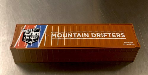 HOT WHEELS MOUNTAIN DRIFTERS SHIPPING CONTAINER BIN FACTORY SEALED BOX SET OF 5 - Picture 2 of 6