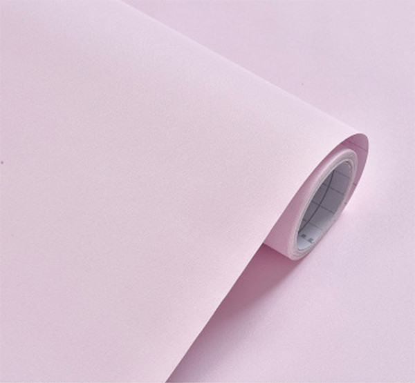 Pure Color Contact Paper Self Adhesive Wallpaper Vinyl Shelf Liner