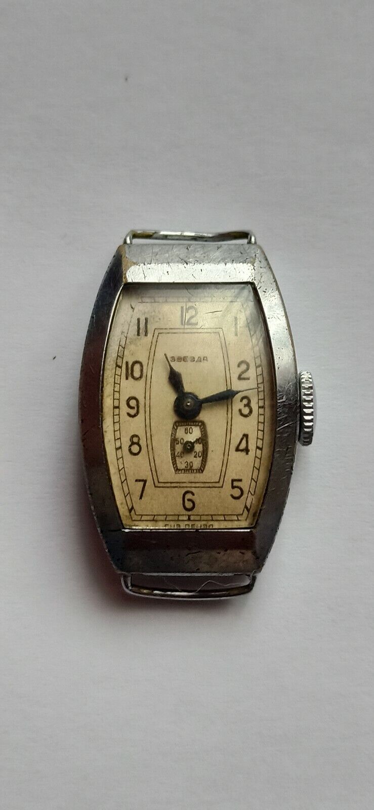 1953-58 Zvezda Watch Ussr Soviet Vintage Russian Wrist Star Mechanical 