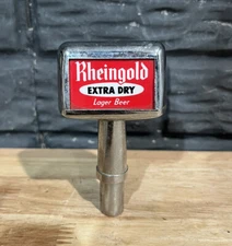 Rheingold Extra Dry Lager Beer Tap Pull,  Breweries, Inc., Brooklyn, NY