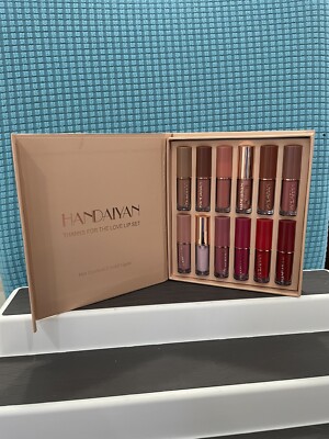 Handaiyan Thanks For The Love Lip Set Matte Liquid Lipsticks Brand New 12 Pcs
