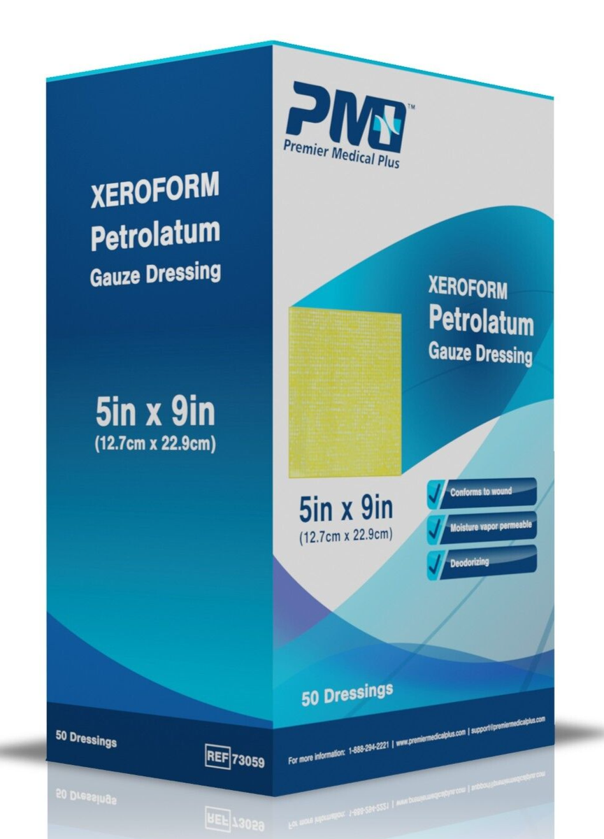 xeroform wound dressing Occlusive Petrolatum Gauze 2" X 2" Xeroform Petrolatum Gauze Dressings