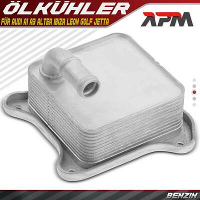 Ölkühler Motoröl für Audi A1 A3 Altea Ibiza Leon Octavia Roomster VW Golf Jetta