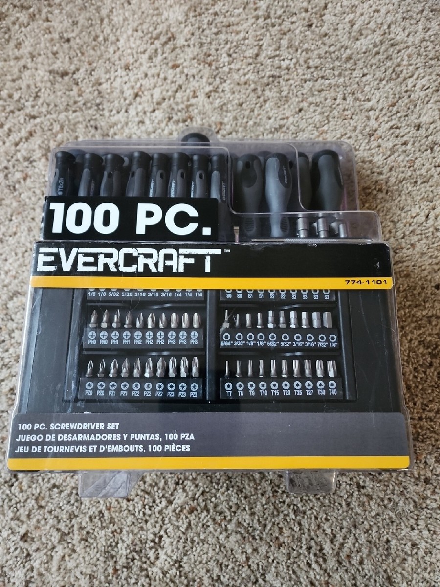 Evercraft 100 piece crew driver set | eBay