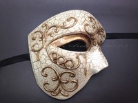 Venetian Phantom Opera For Men Masquerade Mask Costume Prom Party Venetian Phantom Opera For Men Masquerade Mask Costume Prom Party
