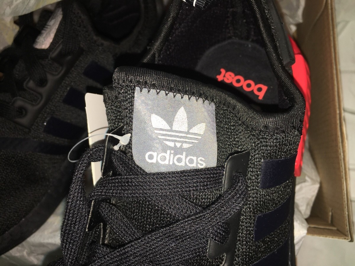 adidas gazelle silver green womens Adidas NMD R1 Core Black / Core Black / Solar Red (EE5107) – Prime main image 0
