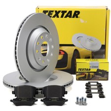 TEXTAR Bremsscheiben Ø 310mm + Beläge für VW GOLF 6 SCIROCCO R A3 S3 8P hinten