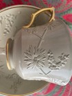 Wedgwood Caneware Teacup, Saucer & Underplates: Bamboo Motif: Tiffany & Co — photo 6