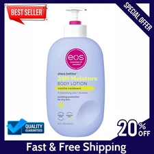 eos Shea Better Body Lotion for Dry Skin | Vanilla Cashmere |16 oz