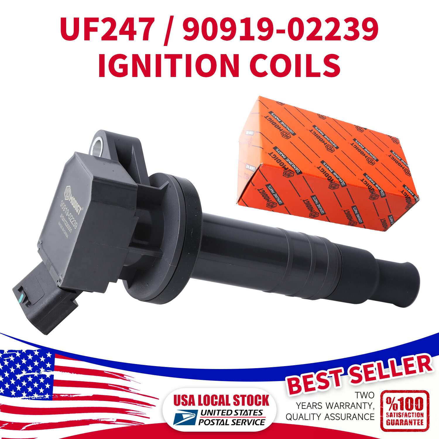 1X Performance Ignition Coils for Toyota MR2 Spyder Corolla Matrix Celica UF247