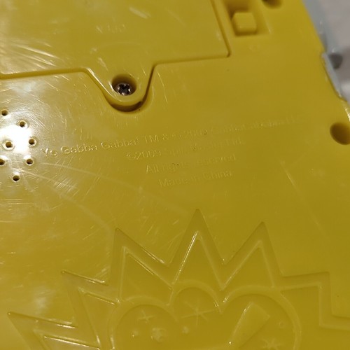 Vintage Spin Master 2009 Yo Gabba Gabba Plex Keytar Keyboard Yellow - Works HTF - Picture 13 of 13