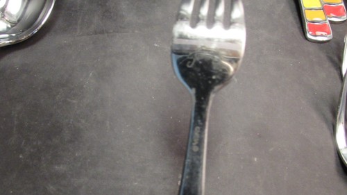 Fiesta Masquerade Celebration 40 piece Flatware Set Fiestaware Rainbow Stainless - Picture 7 of 9