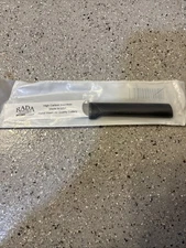 Rada W202 Peeling Paring Knife, High Carbon Stainless, Black Handle, USA made