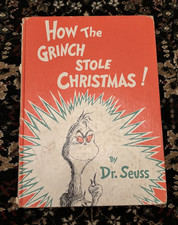 How the Grinch Stole Christmas 1957  Dr Seuss Book 1st Printing 1st Edition HTF