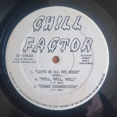 Various    Chill Factor 12'' US-1996  PRESS VG+