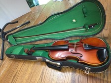 Vtg. Karl Knilling Violin Handmade - Germany Stradivarius Model of 1732 No. 7447
