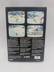 Val D&rsquo;Isere Skiing and Snowboarding manual Atari Jaguar CIB!
