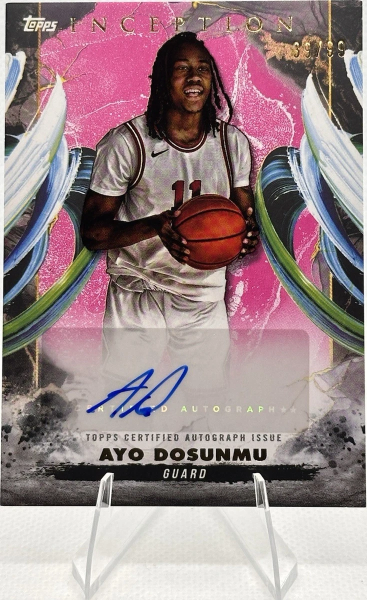 2024-25 Topps Inception - Ayo Dosunmu #AC-AD for sale | eBay