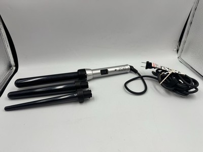 Zoe Professional 3-in-1 Hair Curler Advanced Titanium Curling Wands Irons Styler