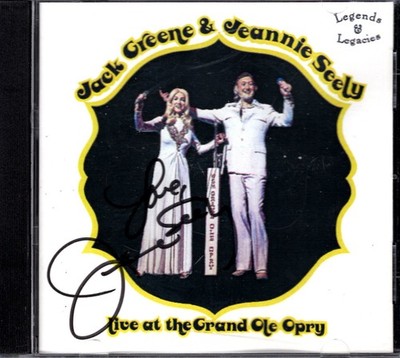 Autographed CD - Jeannie Seely - Live At The Grand Ole Opry - With Jack Greene