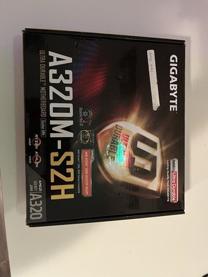 GIGABYTE GA-A320M-S2H MicroATX AMD Socket AM4 Motherboard DDR4 HDMI USB