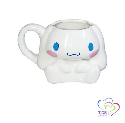 Sanrio Cinnamoroll Mug approx. 200ml Die-cut Cinnamon Sanrio Goods Tableware