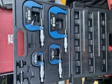 MATCO 4pc Micrometer Set MIC34A MIC23A MIC12A MIC01A Complete Used Very Nice