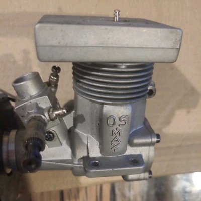 OS MAX 50 Vintage Helichopter Flugzeug Nitro RC Motor