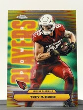 2025 Topps Chrome #PP-32 Trey McBride Power Players Arizona Cardinals