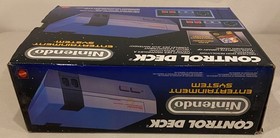 1988 NINTENDO NES CONTROL DECK CONSOLE BUNDLE W/ MARIO MATTEL CANADIAN BOX CIB