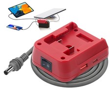 Starlink Mini Battery Adapter Compatible with Milwaukee M18, Low Voltage Cut...