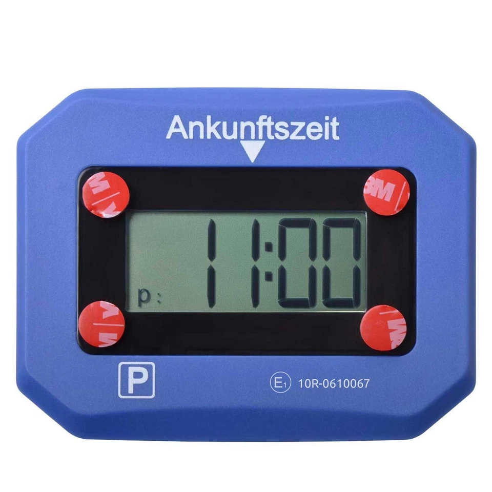 2x Digitale Parkuhr elektronische Parkscheibe automatisch elektrisch Zulassung - Bild 2 von 4